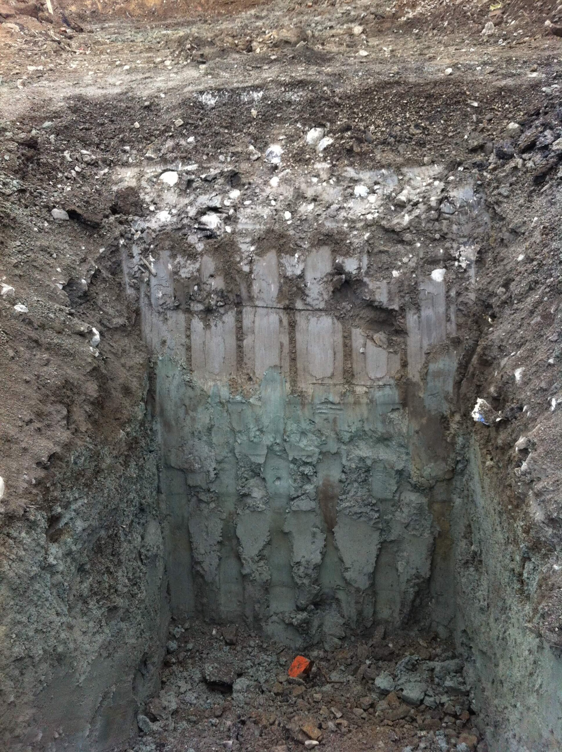 résultats d’analyse de sol avec des niveaux A, B ou C